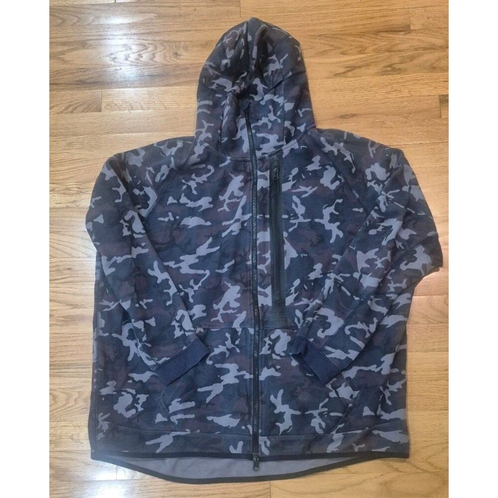 Nike Tech Fleece AW77 Hoodie Jacket Camo Men's Size 2XL 678950-751